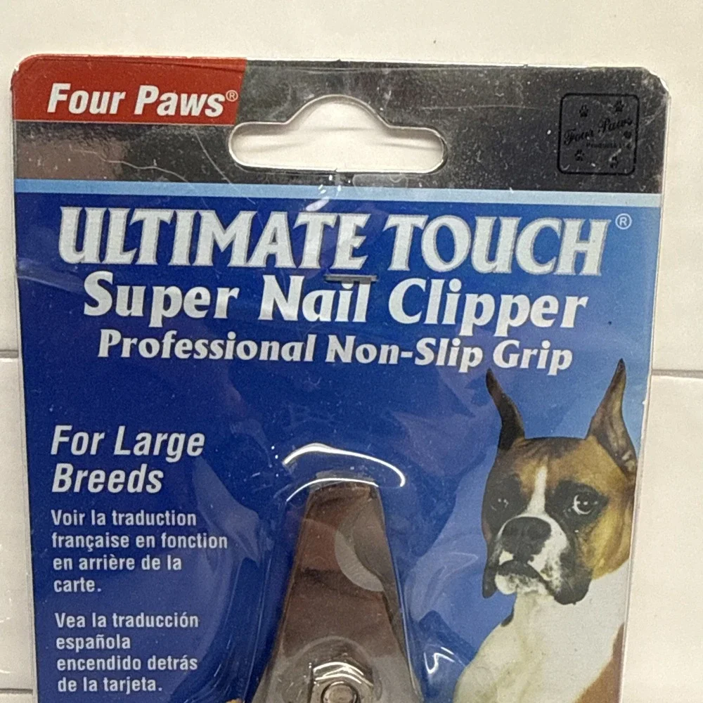 Four Paws Ultimate Touch Super Nail Clippers/ For Large Breeds Non-Slip Grip